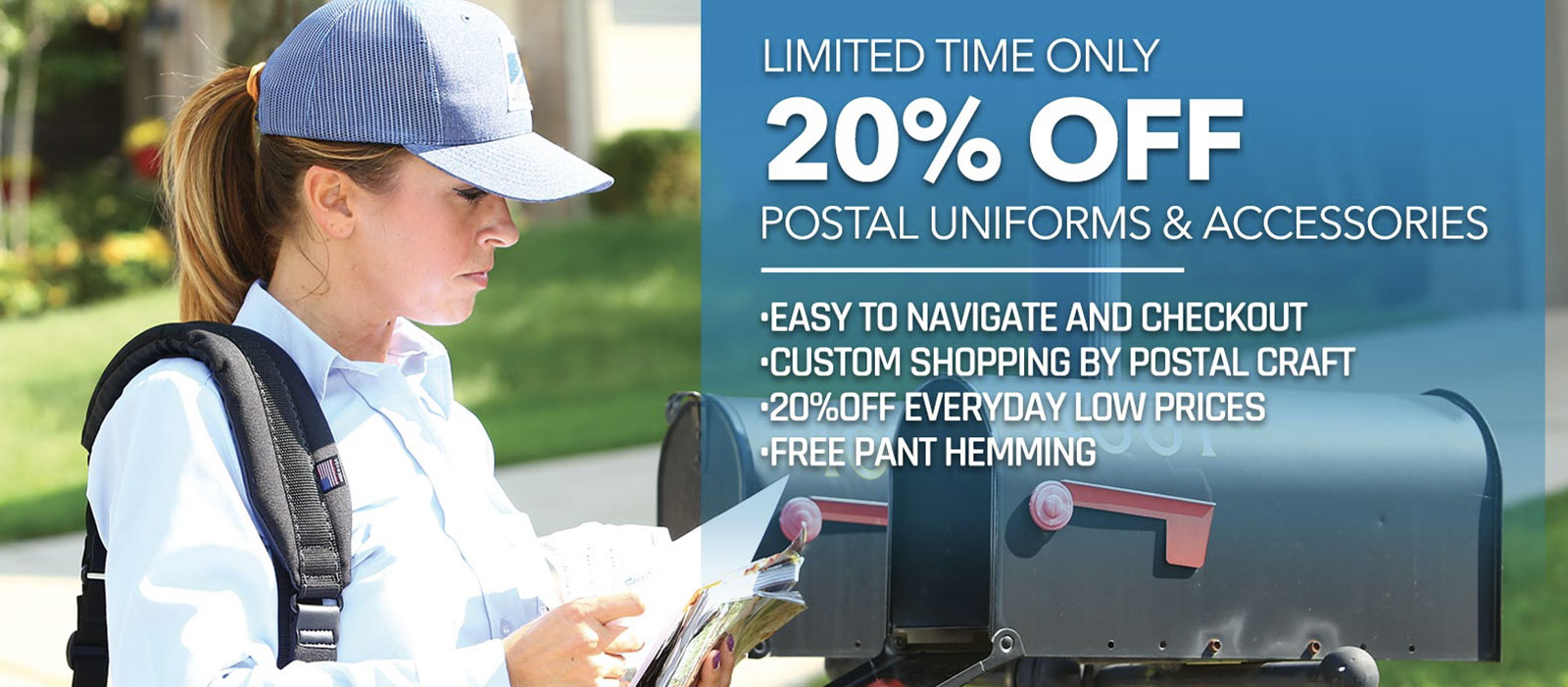 Postal Uniform Discounters Quality USPS Postal Uniforms at Discount