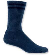 <br>(Blue Thorlos Crew Length Sock - M