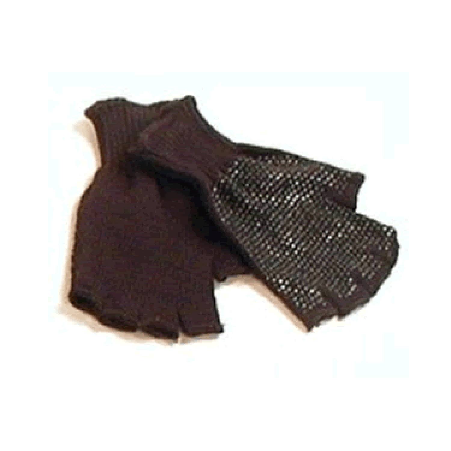 Half-Finger Grip Dot Glove - Medium