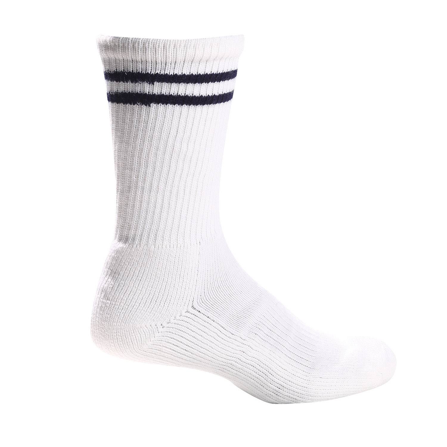 Pro Feet Acrylic White Crew - XLarge