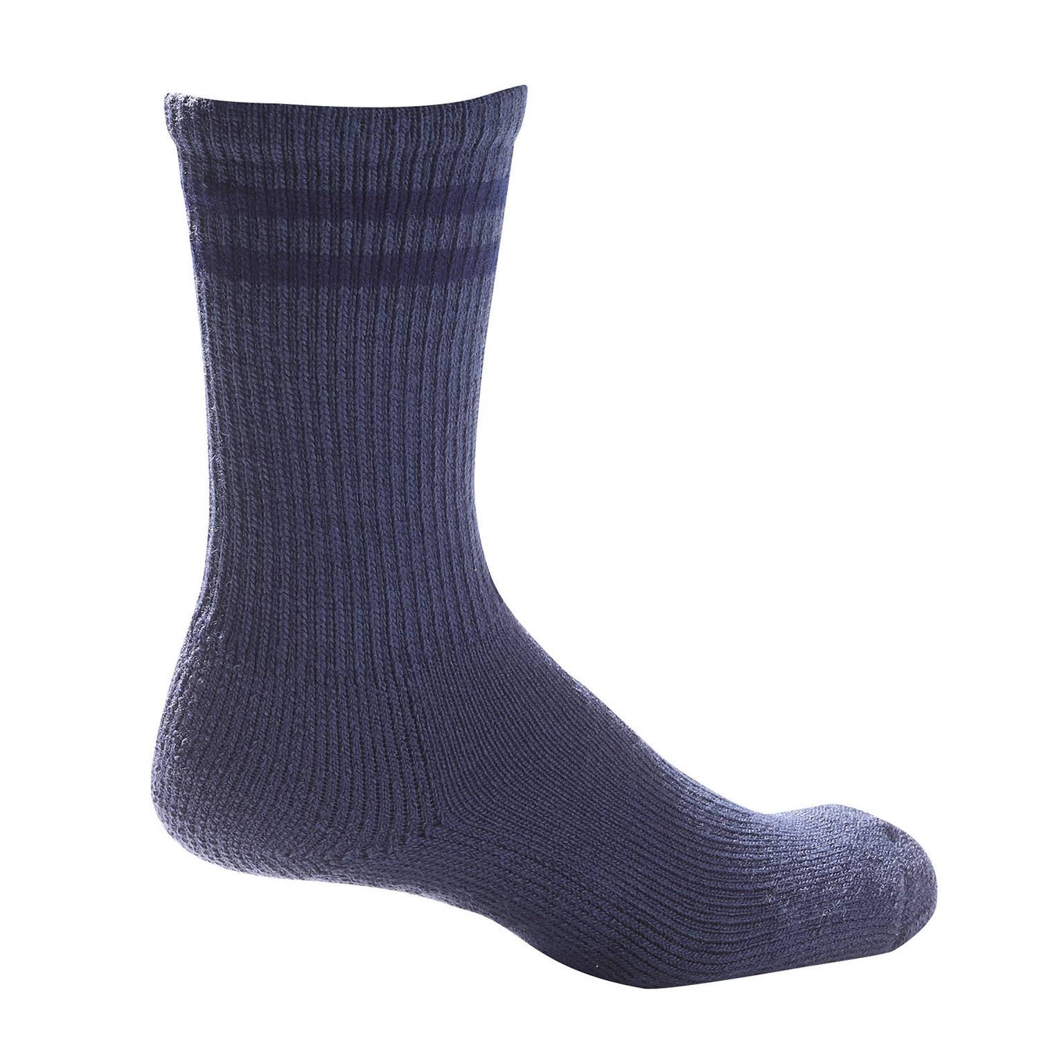Pro Feet Cushioned Sole Blue Crew - Small
